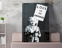 Wallity Lienzo Decorativo Banksy 70 x 100 cm